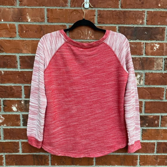 Rivalry Threads University of Houston U of H Womens Large Red Raglan Sweater - Picture 4 of 9